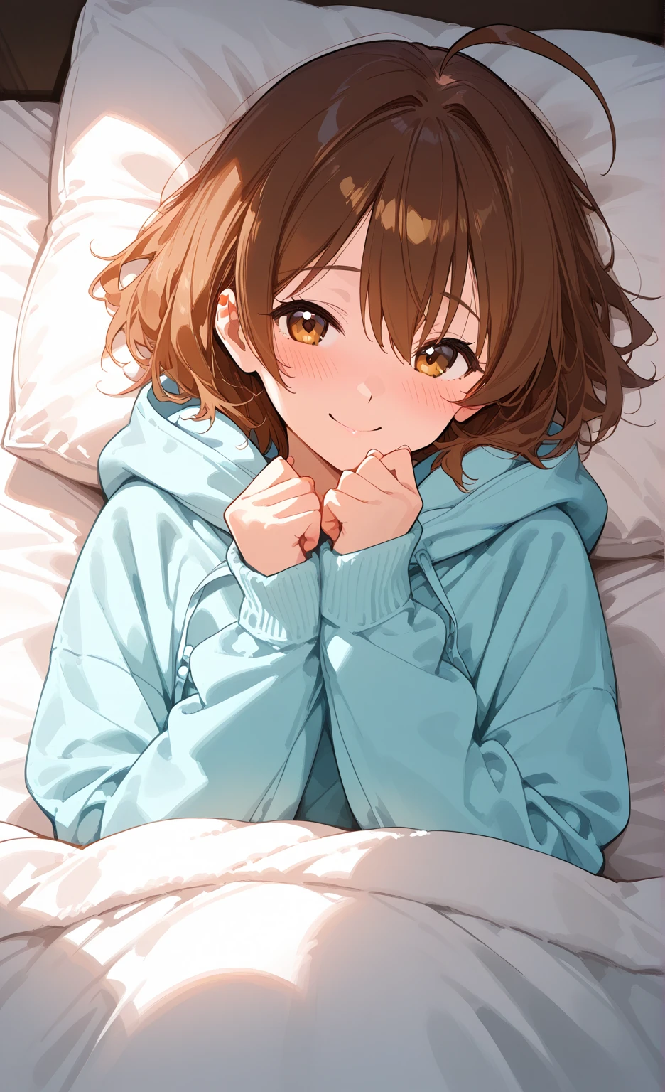 ((best quality,ultra-detailed,realistic)),HDR,UHD,studio lighting,1girl,professional,vivid colors,bokeh,portrait,brown short hair,((short hair)), ((cabelo curto)), light brown short hair,beautiful detailed peach eyes, ((pink eyes)), light skin, very long hair,pale skin,curvaceous,concrete,shadow,dark atmosphere,pretty, delicate features, long lashes, big lips, beautiful, long lashes, big lips, beautiful, ((pink peach eyes)), ((cool background)), ((light brown hair)), ((close up face)), on a apartment living room, wearing large oversized hoodie, illustration,detailed textures(realists),ultra-detailed,portrait style,vivid colors,soft lighting, blushing, mature, ((face close up)), ((looking up)), ((looking at the camera))  ((face close up)), ((looking up)), ((looking at the camera)), ((flustered)), ((blushing)), ((eyes looking up)), ((white hoodie)), ((short legging)), ((green sofa))