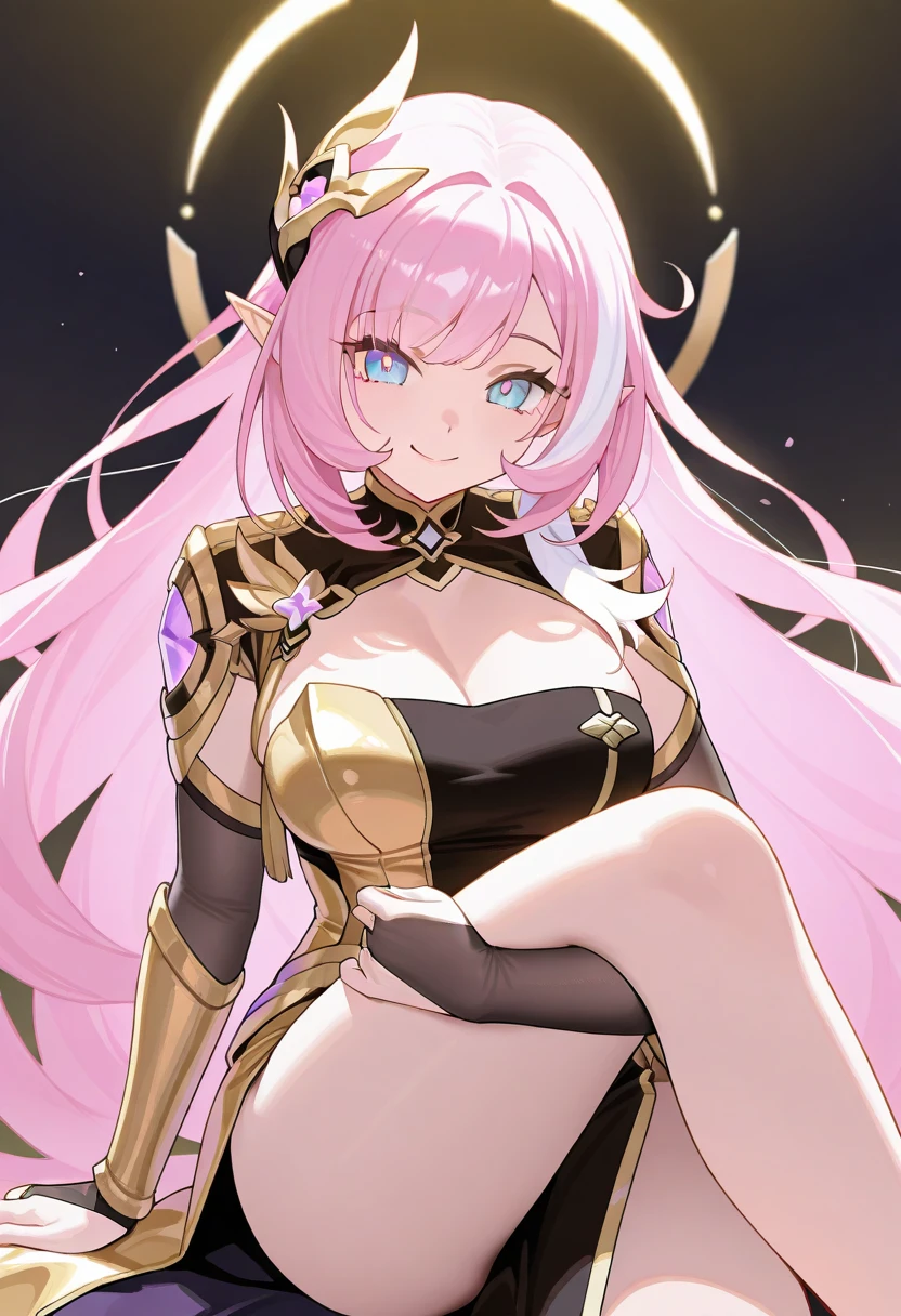 masterpiece、best quality、超high resolution、Realistic skin texture、Leather Armor、Bare breasts、Reality、high resolution、RAW photos、shiny skin、Realistic skin texture、Optimal lighting、shine、Dramatic Lighting、Dynamic poses、Greek temple background、Female warrior、Rune Greatsword、arena、2 Girls、精致big eyes、Pink ribbon、Roman skirt、White Blonde Long Hair、High Ponytail、blue eyes、Clear eyes,look at the audience、 Large Breasts、、Smile、, Solitary, 2 Girls, Pink Hair, Purple Eyes, short hair, Flowering, , Bikini, big eyes, , Black fishnet stockings,Make an action,