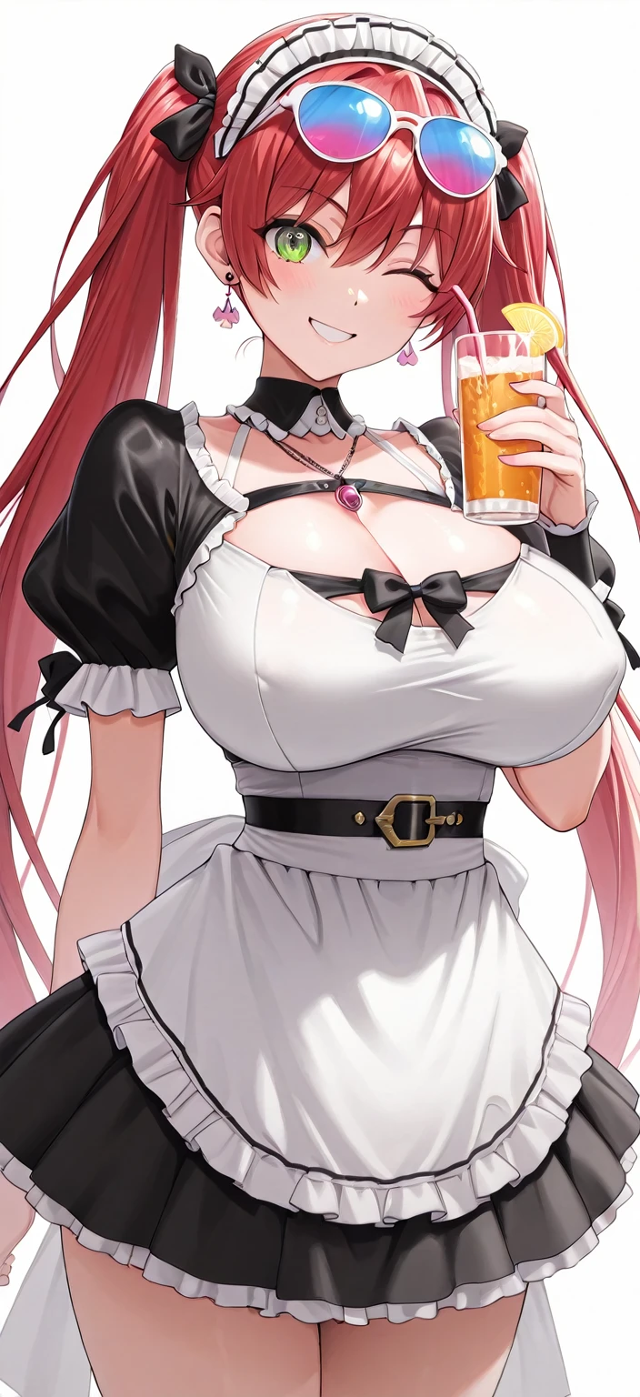 anime_still, masterpiece, best quality, sexy, 1girl, Gasai Yuno,(large breasts:1.5), nipples, solo, nude, as Gasai Yuno Sits in her kill room she stays blankly act a painting of her lover, she is wearing a black choker and black thigh highs and behind her there is a small table with a blood stained knife and a black face mask as well as a apron made of human skin, ((kill room)), ((blood)), ((psycho)),evil smile,dark and for Bodine atmosphere, she is hunting you