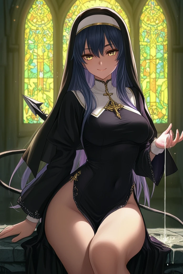 (masterpiece:1.2),(best quality:1.2),highly detailed,intricate, macro vivid colors, lamps, candles, white hair,
mature woman, nude pussy:1.3, long hair, twintails, orange eyes, pointy ears, elf, white socks, (purple cloth on open breasts:1.8)
(high heels:1), stockings, body to front:1.3
pussy, (white dripping pussy juice:1.2), squatting
night park