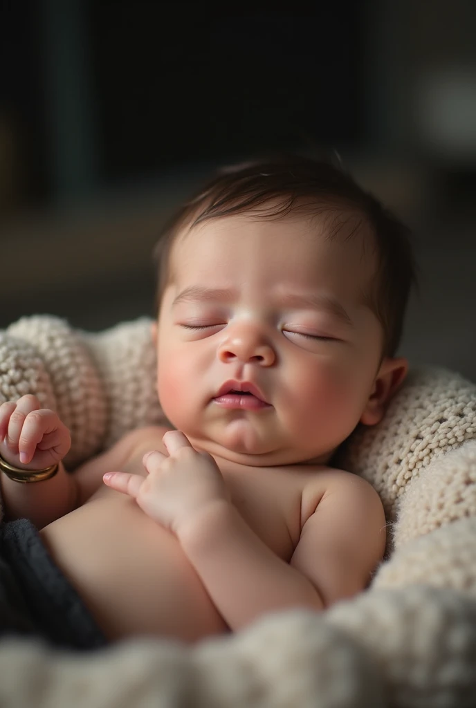 (((best quality))),(((ultra detailed))),(((masterpiece))),illustration,baby, cute, chubby cheeks, innocent eyes, playful smile, tiny hands and feet,Extreme detail expression,Ultra High Definition,Maximum Detail Display,Hyperdetail,Clear details,Amazing quality,Super details,Unbelievable,HDR,16K,details,The most authentic,Glossy solid colorbaby,neonate, 