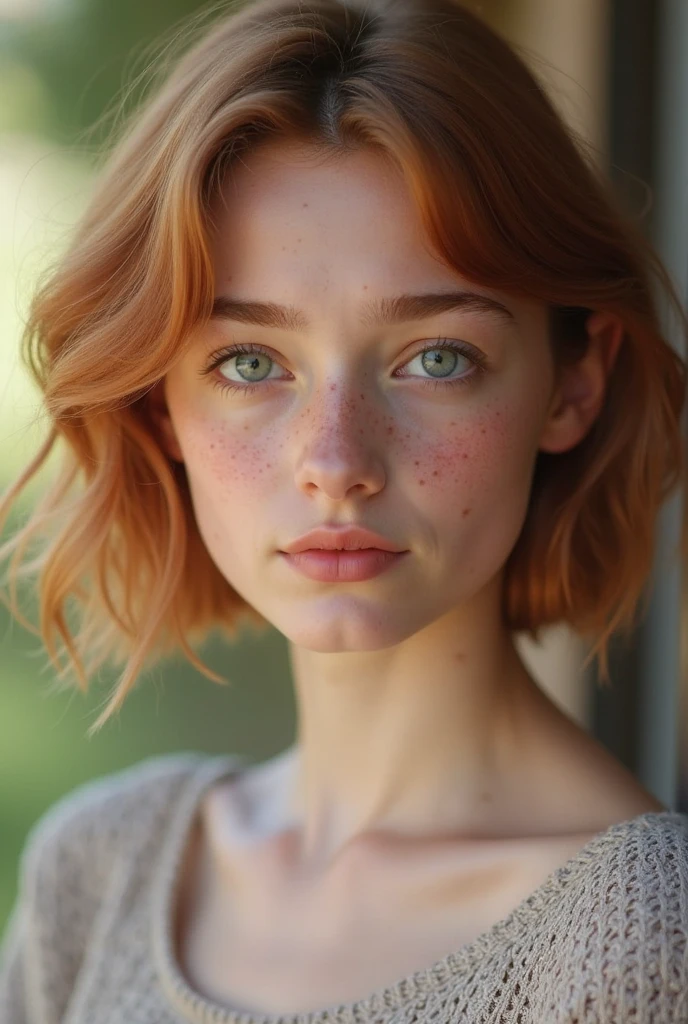 portrait of DEN_heidi_romanova, freckled, (headshot, face focus:1.2), beautiful eyes, detailed face, detailed lips,
(plain background:1.2),
(Overhead light through a textured surface for interesting shadows (Textured Overhead Light).:1.2),
(army uniform camo, camouflage army boots, tank top:1.2),
bokeh, f1.4, 40mm, photorealistic, raw, 8k, textured skin, skin pores, intricate details, <lora:epi_noiseoffset2:1>, epiCRealism