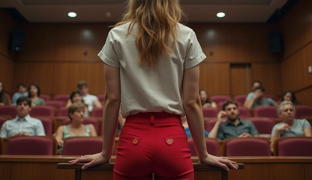 (8k, Highest quality, RAW Photoasterpiece: 1.2), Very detailed, Highest quality, Ultra-high resolution, Professional Lighting, Photon Mapping, Radio City, Physically Based Rendering, Cinema Lighting, Written boundary depth, I focus,1 female,24-years-old、 (Full Body Shot), ((OL Uniform、ミニskirt、pantyhose))((suit、skirt、pantyhose))((pantyhose))(Looking at the audience:1.3) Very slim, Medium chest, (((Pulling on clothes, Dress Tags, Wind, Wind lift:1.12)))、((return)), ((From behind))(Buckshot), cute, White skin、Looking at the audience, A light smile,alone, Captivating smile, Wide opening, Professional Lighting, Sony a7R4, Zesse 50mm F1.8, Medium chest,Narrow and beautiful eyes,Accentuate your butt、(Panty lines)