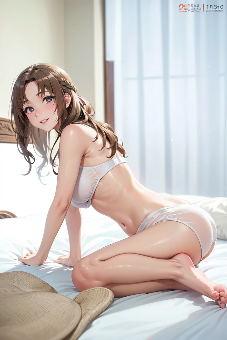 Lift the buttocks and hang in the air to show the Sole, lying down, Sole, M-shaped spread legs, woman opening her legs, clothes melt, masterpiece, One, alone, hair inhalation, torn clothes, handcuffs, Lock, belly button, tears, (back arm: 1.2), I clenched my teeth, Lock, heart-shaped pupil, open your mouth, fetters, fetters, abandOned toilets, melting white panties, Melting white bra, underwear melts