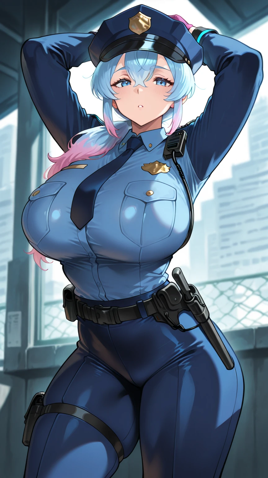 Running naked，quadratic element，Lori huge breasts cleavage，huge tit