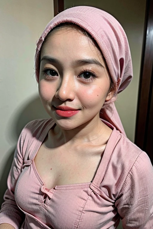 ((Hijab)), Tiny (Wearing Suspender), (((HIJAB MALAY GIRL))), masutepiece, High quality, UHD 32K, Realistic face, Realistic skin feeling , A Malay Lady, 8 years old, , Very cute and baby-like face, (((FLAT CHEST))), (MATRIX WORLD), ((look In front  at the camera and SADNESS)), ((())), (((CUTE GIRL))),  ((Fluorescence)), ((CHUBBY)), (???????), at toilet, Lolican. Grey and white flower 