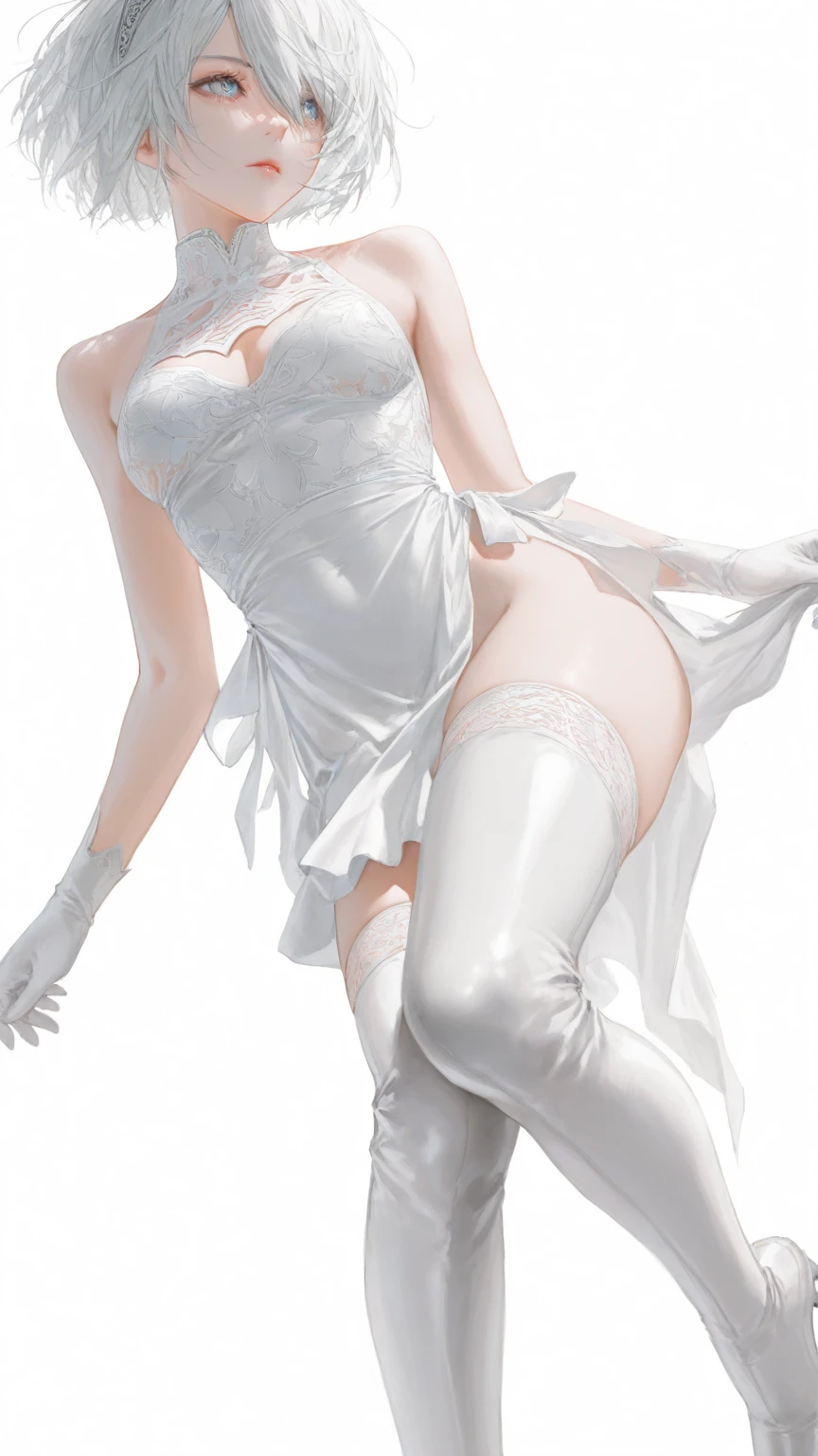 Surrealist women by David Hockney and Alphonse Mucha，Fantasyart，photographrealistic，动态照明，art  stations，poster for，huge tit！lamplight，Stage，perform，theater，Volumetriclighting，Tall beauty，body high，Very detailed faces，4 k''，1girll，Stage，low tune，facial closeups,(White ballet costume，samba，Ballet costumes，ballet dance，Miniskirt bunny girl headdress，cleavage:1.4), updo hair，lots of people，Redlip，ssmile，low chest，deep v big breasts，huge tit，Raised sexy，Bigchest，Large breasts，Breast swelling，Raised chest，blackstockings，Breasts are plump，crisp breasts，A plump chest，the breasts are large，Seductive expressions，Wear earrings，The skirt floated，Hair flowing up，Fairy under fan，wearing a choker，Wear a bracelet，The stands up，standing on your feet，long leges，blackstockings，Wet all over，Moisturizes the whole body，huge tit，Red lips，Curvy beauty，Female beauty，stocklings，gigantic cleavage breasts，black lence stockings，slenderlegs，Hot dance，ballet dance，Ballerina，full bodyesbian，beautifullegs，Dance，gracefulness，soft，softness，samba，samba，Noble，Rich，largeeyes，eye shadows，Long legs，beautifullegs，Thin leg，split，splitting legs，Dance，Dancer，split，Aerial capture，Jump up，Suspended in the air，Dancing in the air，The legs are long，Skirt bottom