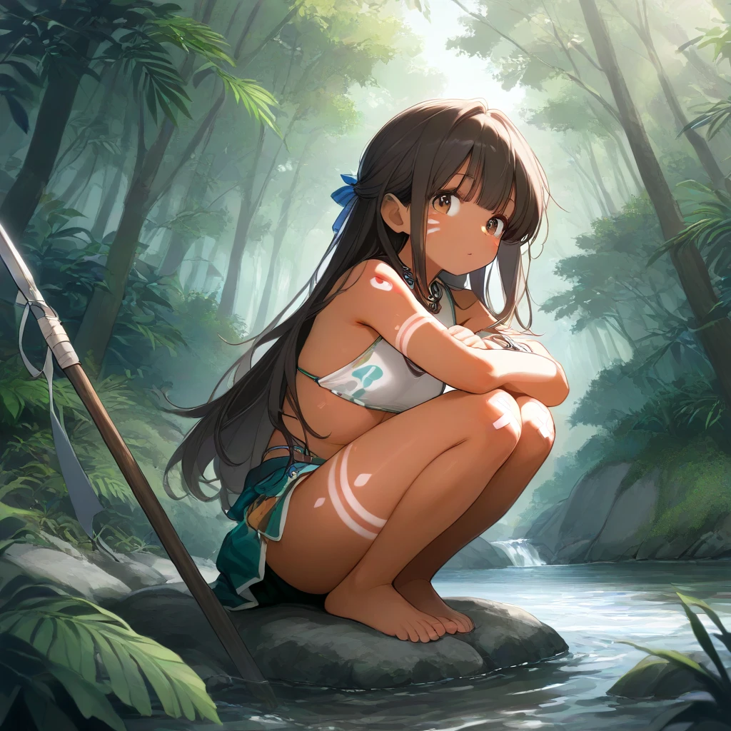 rape、gang rape、rape、Dick、It takes semen、sperm、slave、Dynamic Angle、In the jungle、grassland、Amazoness、Girl、Girl、Pussy、Indian、Both eyes open、National costume、Ethnic Makeup、Brown skin、Small breasts、Nipples、Spectators、Black、Sex with an old man、sleep、Sweat、Watery eye、Half naked