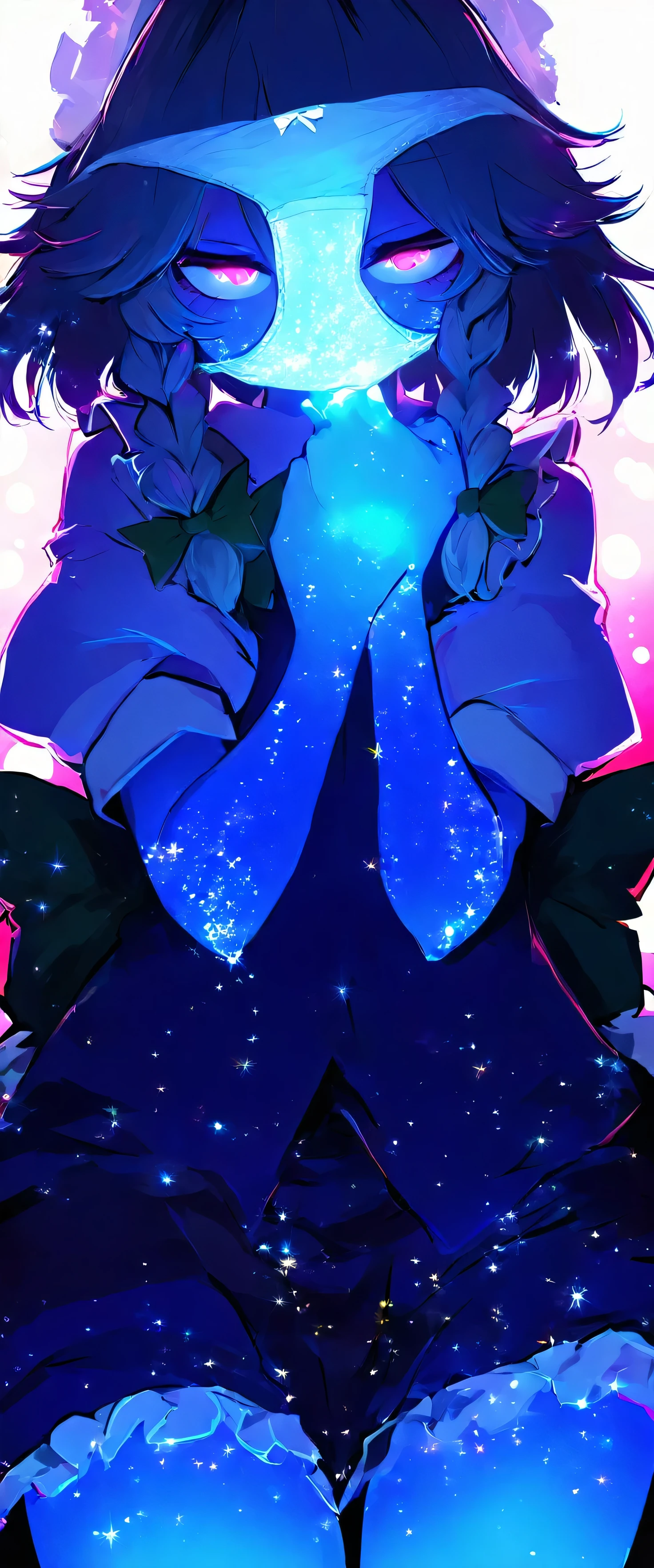 touhou project,Izayoi Sakuya,(beautiful girl: 1.3),masterpiece,Ultra-high resolution,Rich contrast,Very high quality,8k,Highly detailed CG unit wallpaper,Texture,So ridiculous,RAW Photos,Depth of written boundary 1.2,ultra-detailed eyes,Glowing Skin,Glitter Effect,Beautiful glossy lips,Circular Bokeh,(backlighting:1.2),kunka,Scarlet Devil Hall,pof,panties on head,pantyface,excitement,snort,Eyes are hearts,0__11Xx_illu