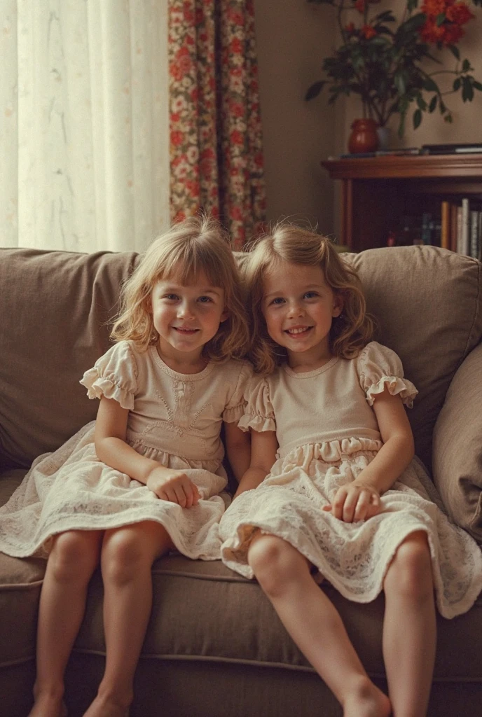 2 beautiful girls stepping with their feet, the head of a dwarf man who is tied to the legs of the bed, realism, nice feet