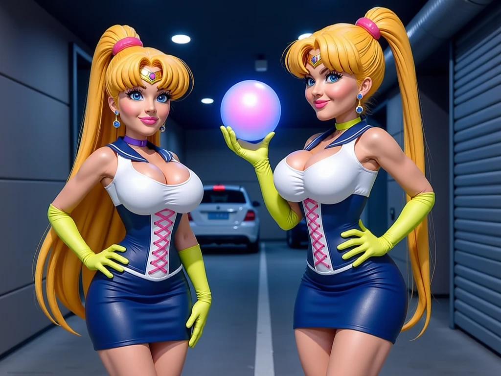 Sexy girls wearing (big diapers), busty, big breasts, wide hips, (latex), stockings, fishnets, corsets, (hypnotized expression), (blushing), (embarrassed expressions), sorority party, abdl, stage, stage lights, collars, magical, hypnosis, beautiful faces, magical fog, enchanting, ((gimpsuit))
