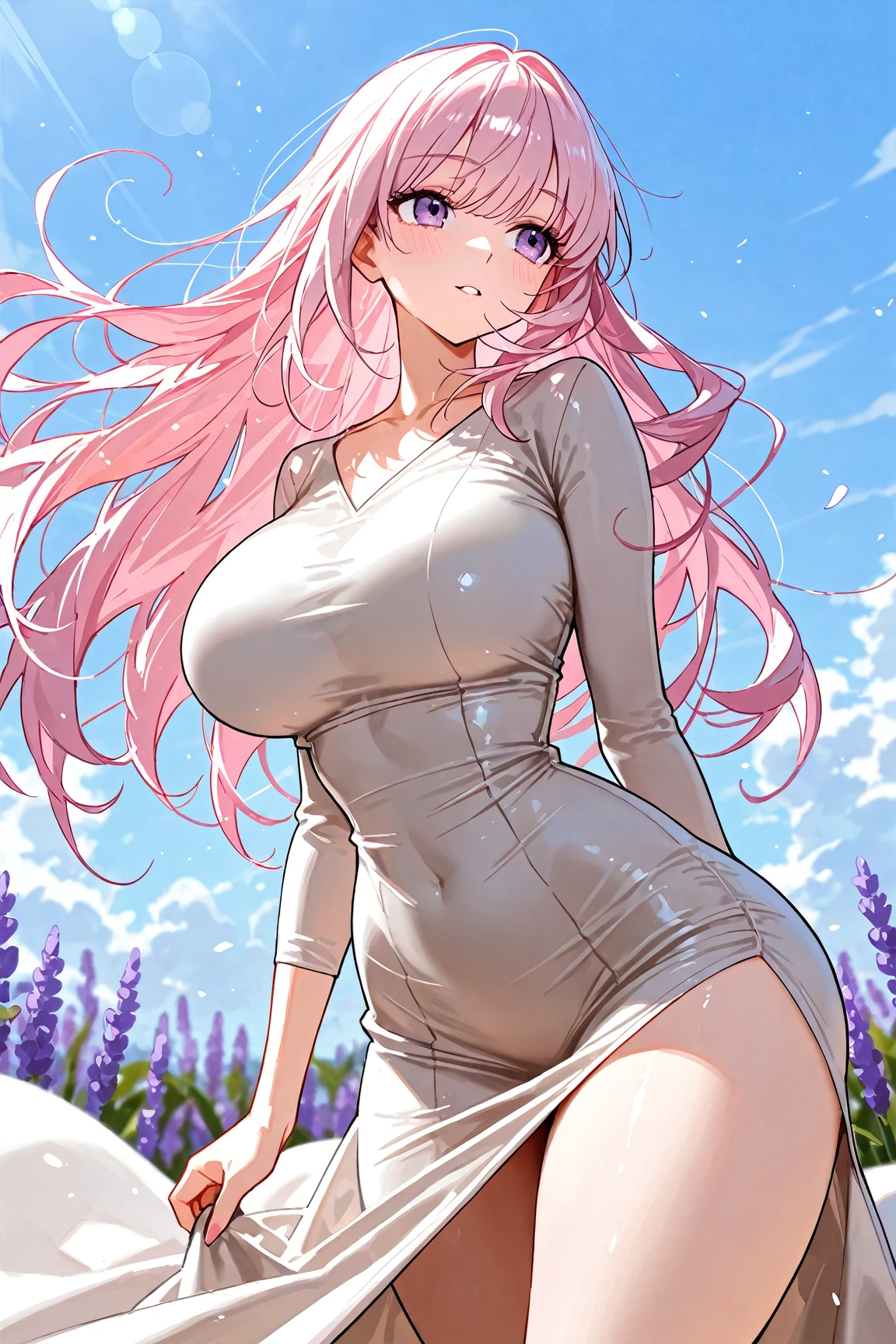 {{{{{16k,Ultra High-resolution realistic romantic kneeling photo of a neat virgin girl as pretty as a actress in sunny glass field, she is so ashamed, so embarrassed, so humiliated, The way she embarrassed herself is adorable, The more shy she is, the smaller and cuter her face becomes}}}}},{{Extremely detailed}},{{{{{dye her cheeks flush and integrated her face pretty small, thick lips, Enchanting thick gross idol's Lips}}}}},{{{{{the best glossy bang neat long, voluminous hair}}}}},{{{{{the more her bodyline and transform into a pretty girl, her bare bodyline and weist are more and more curvier and softly, Injecting her with hormones to make her body, hair, bodylines neat, Her waist so thin, All her shame turns to purity}}}}},{{{{{She's given hormones to rapidly grow her body from a to an adult, and that's even more embarrassing}}}}},{{{{{She's given hormones that make her even more embarrassed, so embarrassed that she cowered and couldn't even open her eyes, eroticism of her sexy, attractive in her turns her hair a lewd color unthinkable from her usual purity, The bigger her tits get, the thinner her bare waist gets, tits that have grown disproportionately large for their age, Puffy tits with deep cleavage and a larger nipped-in bare waist area}}}}}