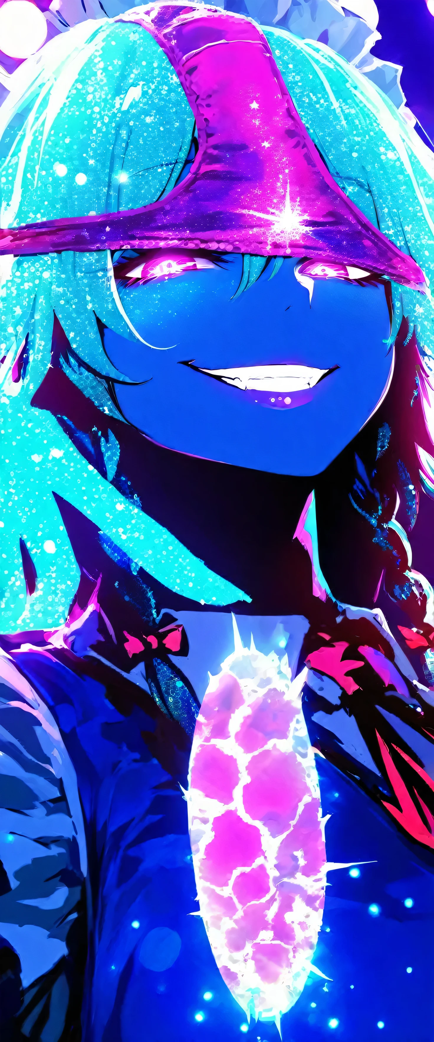 touhou project,Izayoi Sakuya,(beautiful girl: 1.3),masterpiece,Ultra-high resolution,Rich contrast,Very high quality,8k,Highly detailed CG unit wallpaper,Texture,So ridiculous,RAW Photos,Depth of written boundary 1.2,ultra-detailed eyes,Glowing Skin,Glitter Effect,Beautiful glossy lips,Circular Bokeh,(backlighting:1.2),Scarlet Devil Hall,pantyhat,panties on head,excitement,snort,evil smile,Eyes are hearts,0__11Xx_illu