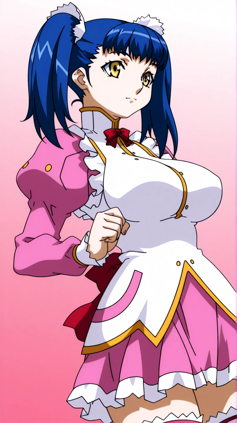 masterpiece, best quality, ultra-detailed, kawaii, cute, lovely, sexy, ero, extremely detailed, 4K, 8K, best quality, beautiful, anime style, latex bodysuit, beautiful eyes, large breast, tattoo, orgasm ,otonashi subaru,heterochromia,green right eye,blue left eye,twintails,cobalt blue hair,glasses,large breasts,Perfect body,animated, animification, tattoo,dark dress,beautiful detailed hair, purple Clothes,lift up skirt