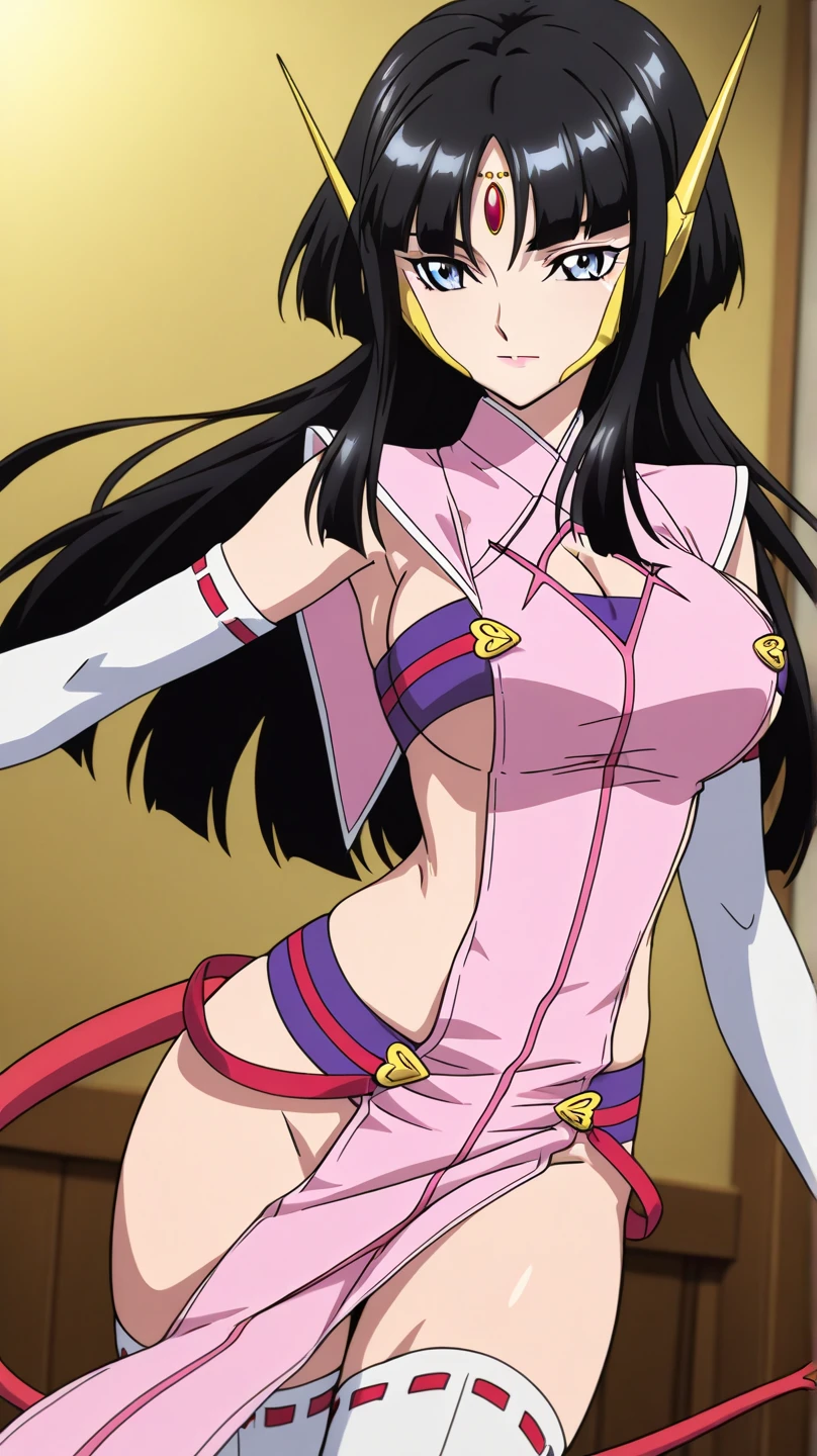 Nezuko - Normal/Demon - Demon Slayer,with averted legs, shows her vagina and anus,in sexy position