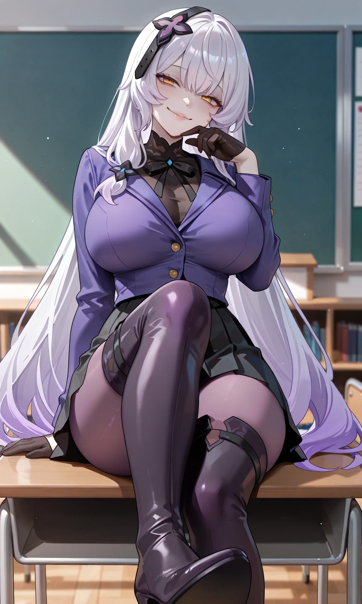(Processed Hair), Perfect Anatomy, One girl, alone, just, just-衣装, Hello, Grey Hair, Purple eyes, Blunt bangs, Very long hair, No sleeve, , (masterpiece),(highest quality),(Super detailed),(Best illustrations),(Best Shadow),(absurdes),(Detailed Background),(so beautiful), (masterpiece),(highest quality),(Super detailed),(Best illustrations),(Best Shadow),(absurdes),(Detailed Background),(so beautiful)noa-outfit, One girl, alone, Big Breasts, Long Hair, , , Nipples, , , , empty eyes, , drool, , , blank eyes, , BDSM, , , Detailed super oily shiny skin, wet, , , roll one’s eyes, , constricted pupils, , hypnosis, heart-shaped pupils, , sleep, dead, no expression, mouth open sloppily, afterglow, on the bed, Sex slave