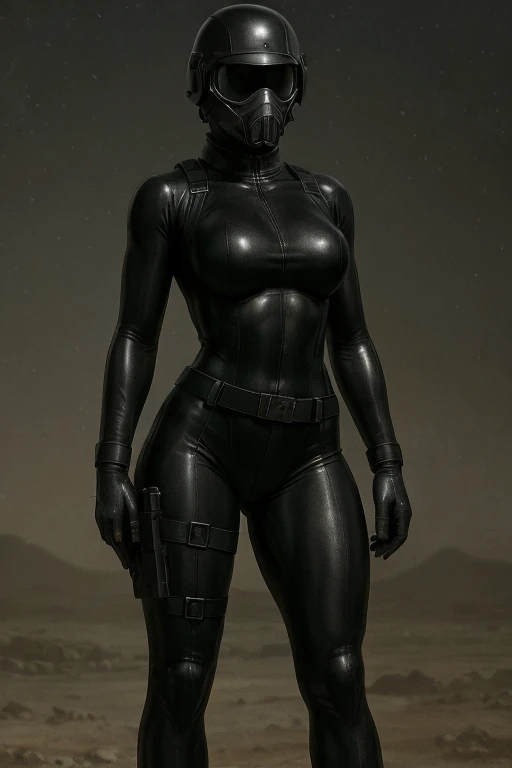 (zPDXL2), score_9, score_8_up, score_7_up, source_anime, 2d,
1girl, solo, ((gas mask, black mask, full mask)), gloves, thigh_thighs, belt, harness, boots, faceless, faceless female, breasts, bodysuit, skin tight, large_breasts, boob, looking at viewer, facing viewer, zipper, side view
, AissistXLv2, unaestheticXL_bp5, SimplePositiveXLv2, zPDXL2 PonyXLV6_Scores