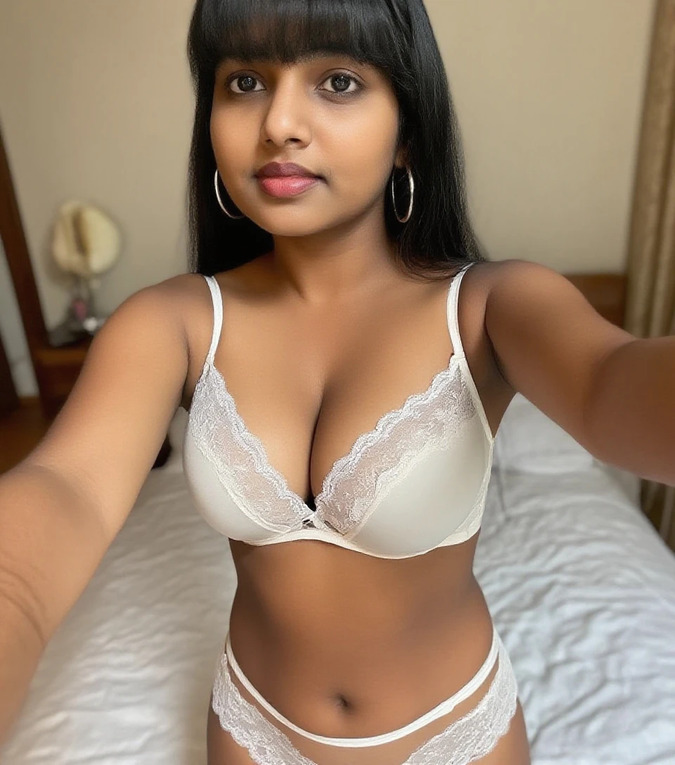 1girl 1boy nude big nipples hard big nipples Tamil girl sleeping on bed top view full nude anatomy very very long straight hairstyle camera from top view Tamil  hand job to Tamil teen boy fuck girl pussy deep better good anatomy