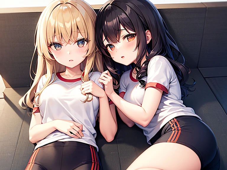 Best Quality,8K,middle School girls, boy is grabbing girl’s breasts from behind」valley,Naughty Girls,Absurd,perfection,smile,Horny girl,Cutting board,masterpiece,Track jacket,Bed in the room,Adult