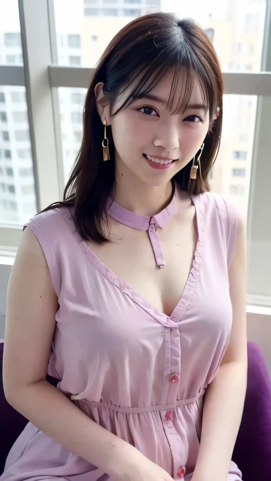 (8k, Realistic, RAW Photos, highest quality: 1.4), Beautiful Face, (Realistic face),A girl in sexy nurse uniform ,(sexy nurse uniform:1.3) ,18-years-old, 1 Innocent and Cute girl, Sitting on the floor, Wrist cuff, Detachable collar, fishing net, Black shiny outfit, Tight bunny suit, Beautiful Face, Detailed lips, ((in hospital:1.3 )), (big smile:1.3),masterpiece:1.3 , masterpiece:1.3, high resolution, ultra detailed, extremely detailed CG unity 8k wallpaper, realistic, photo-realistic, RAW photo, beautiful detailed face, (beautiful skin:1.3, pale skin:1.3), realistic glistening skin, detailed hair texture, Perfect Style, Beautiful Face, accurate, Anatomically correct, Highly detailed face and skin texture, Detailed eyes, Brown eyes, Double eyelids, Thin eyebrows, dropped eyes, Eyeliner, Natural cheeks, Fair skin, shiny necklace and earrings, Glossy Thin lips, ((facial:1.3,excessive ???:1.3,Massive ???????????:1.3,??? in the vagina,)),((Exposed pussy:1.3, vaginal, pov ?????? ,looking down, from below, Squat down:1.3, spread legs,showing pussy:1.3)),A beautiful wrinkle-free body ,(a slender body:1.3),(Slim and sexy thighs:1.3),(beautiful and almost transparent pussy,Pink smooth shaved virgin pussy:1.3,perfect pussy, pink pussy, ????????????),hentai spread pussy,