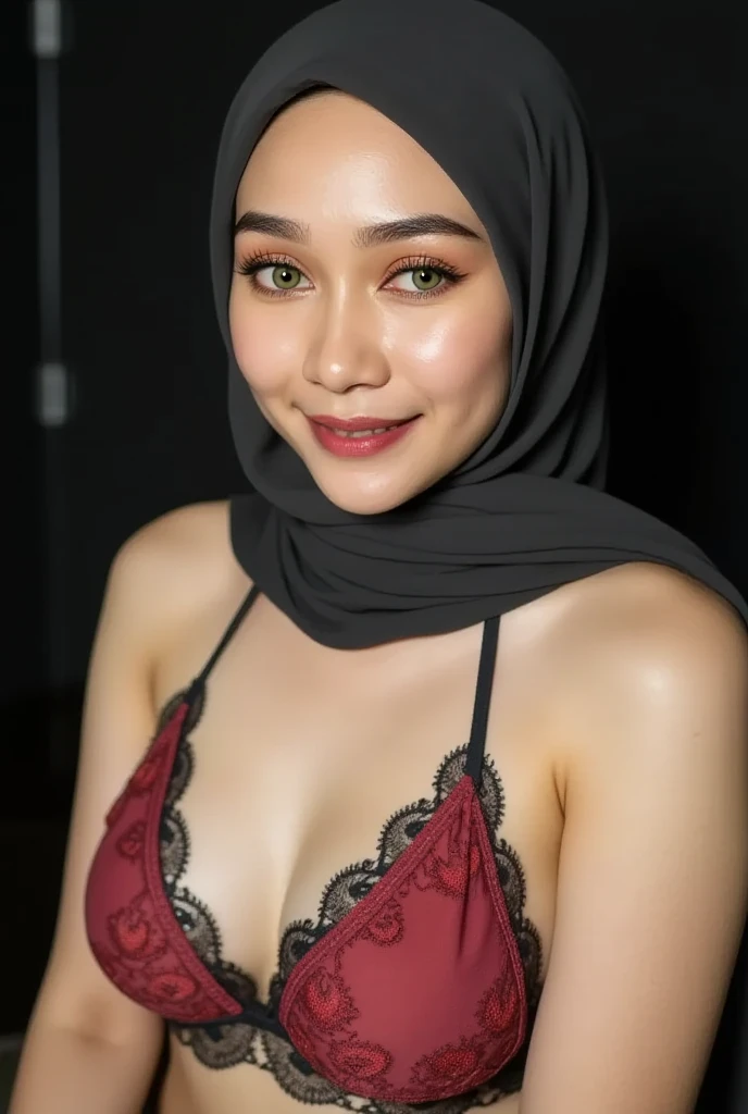 ((Open mouth)), Tiny (Wearing Lingerie), (((HIJAB MALAY GIRL))), masutepiece, High quality, UHD 32K, Realistic face, Realistic skin feeling , A Malay Lady, 8 years old, , Very cute and baby-like face, (((FLAT CHEST))), (MATRIX WORLD), ((look In front  at the camera and SADNESS)), ((())), (((CUTE GIRL))),  ((Brown fluorescence)), ((CHUBBY)), (???????), Lolican Tiny, Tiny. (Brown fluorescence), straddling, twinkling star background,