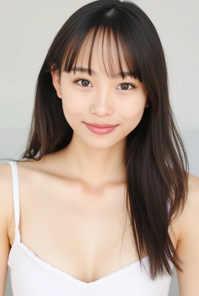 (high quality:1.3), (photo realistic:1.2), upper body shot, (beautiful thai idol:1.3), (little smile:1.2)
