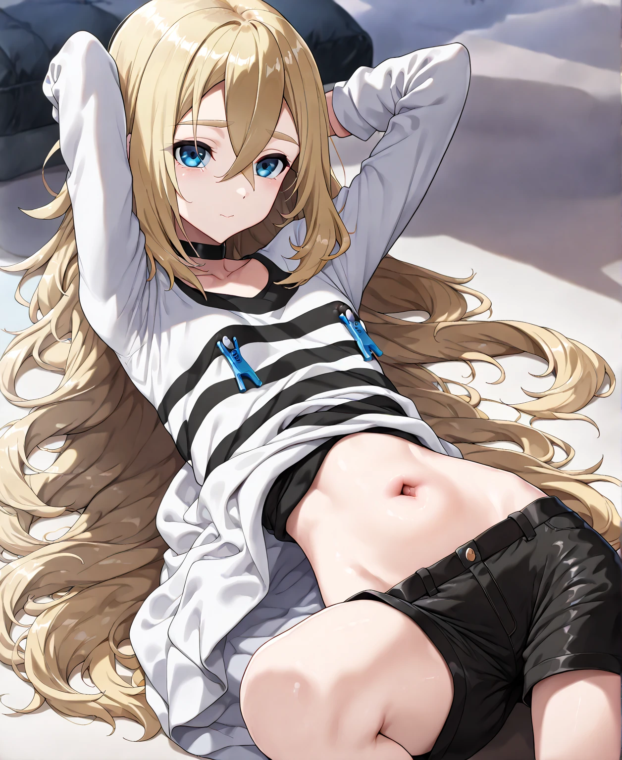 ((small breasts that began to bulge))、((White bra))、Blonde Russian、length hair、Sweat appears in the chest、sodden、Very embarrassing、14years、Beautiful and cute、(((Lower the zipper of the suit until you can see the panties)))、((Lower the zipper until you can see the navel))、White bra、Sitting, ((Spread legs)),nightclubs, ((Looking at Viewer)), small tits ,(((underboob))),Wrists are restrained with ropes、Shibari、Arms up,Bondage Chain, Tied wrists, srestrained, Bound,Bandaged hand,BDSM,((POV)), Lynette,(((The vaginal opening is exposed)))、Vaginal opening valgus、looking down at viewer, (faceless male on face), (((POV)))、 pov from down、anguished expression、darkened room、A rope hanging from the ceiling restrains the arms、White candle hanging in cleavage、