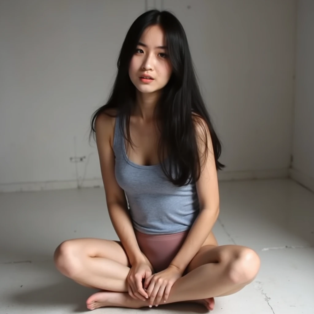 NSFW、Super realistic、(High resolution)、(8K)、(非常にdetailed)、(masterpiece)、(wallpaper)、(detailedなface)、 one person、woman、look out、detailed、face、deep shadow、discreet key 、笑face、cameltoe、body hair、pubic hair、armpit hair、long legs、thin waist、butt、detailedメイク、((fine pores、fine skin wrinkles、lips) detail、fine eyes、double eyelid、非常にdetailedなテクスチャ)))、ベッドに横たわるwoman、魅惑的なwoman、美しく痩せているwoman、live-action、slim abs: 1.1、超細face、narrow eyes、double eyelid、put your hand on your head、open your legs、towards the camera、looking at the camera、short hair、Hair fluttering in the wind、lying down、on the bed、Navel visible、open mouth、Gekikawa、Lower body super close-up、 (((12 years old:1.8)))、((Completely naked:1.8))、areola protruding、pinching the chest with arms、look up、((open PUSSY:1.5))、((pubic hair剃り:1.2))、(((camel toe)))、((camel toe))、 (((skinny and flat breasts: 1.5、attractive body: 1.2)))、(((very small breasts: 1.8、saggy breasts: 1.8、Soft、beautiful nipples)))、(((squat、dorsal position、Cowgirl) )))、((Low - Angle、camera from below)))、(((White House、sunset)))、