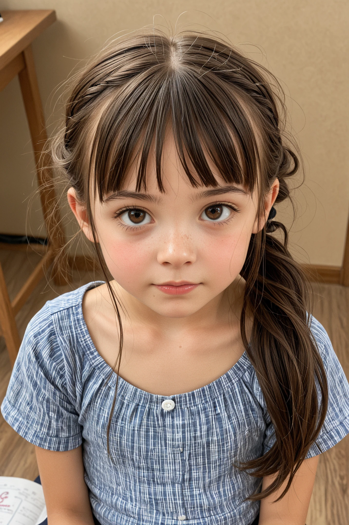 CHILD girl with a black bow and a black dress and TURTLE . , menina com cabelo castanho escuro, menina com cabelo castanho, fitas de cabelo preto, uma bela adolescente-idade, wearing hair bow, menina jovem, cabelo castanho e olhos grandes, foto de meio comprimento,