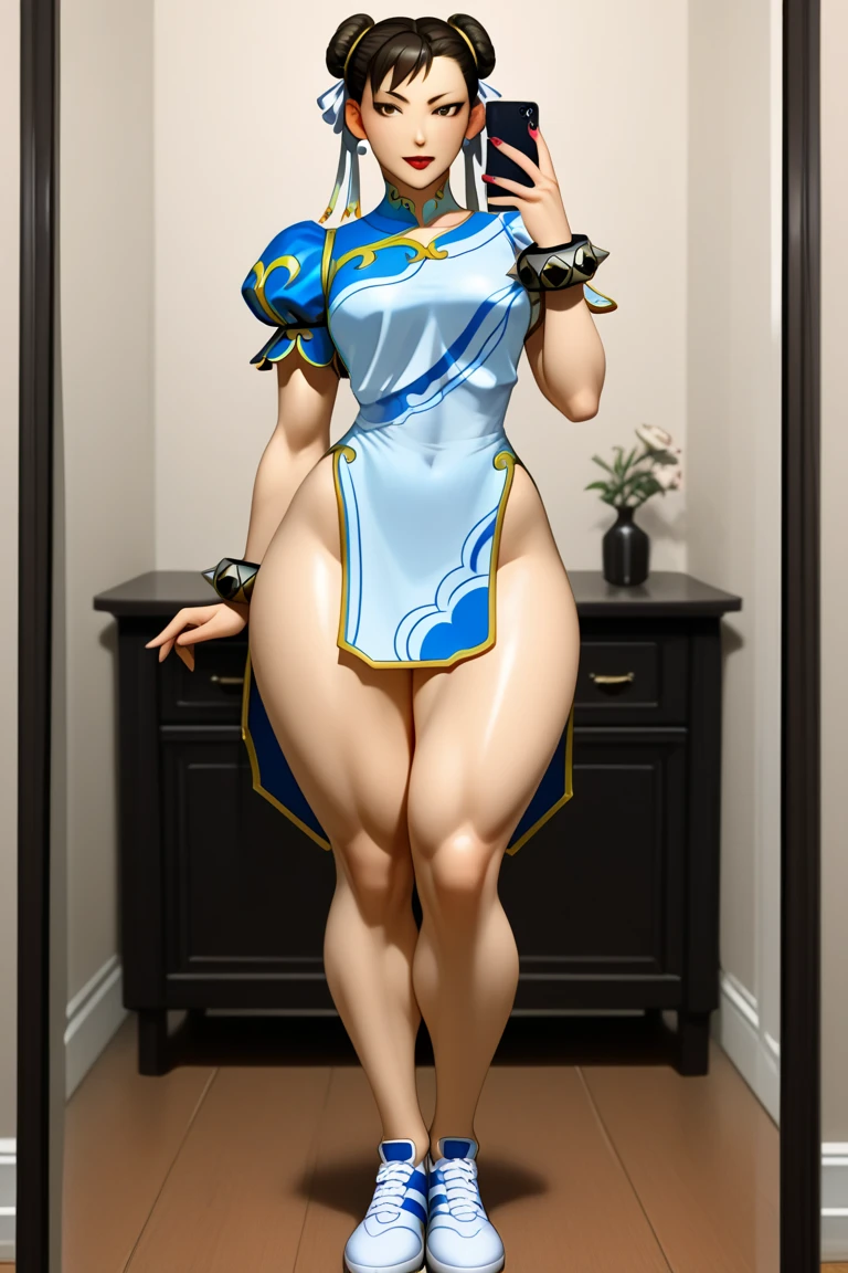 (((chin li))) (from streetfighter ),tetas perfectas, adolescente ,trasero grande, lindo sexy sensual cuerpo perfecto ,(((fondo se puede ver lugar lugubres)),cuerpo completo 8k , hiperrealista, (((como renderizado de Unreal Engine))) (grandes tetas) todo que parece a un render 3d(((on an empty background)))
