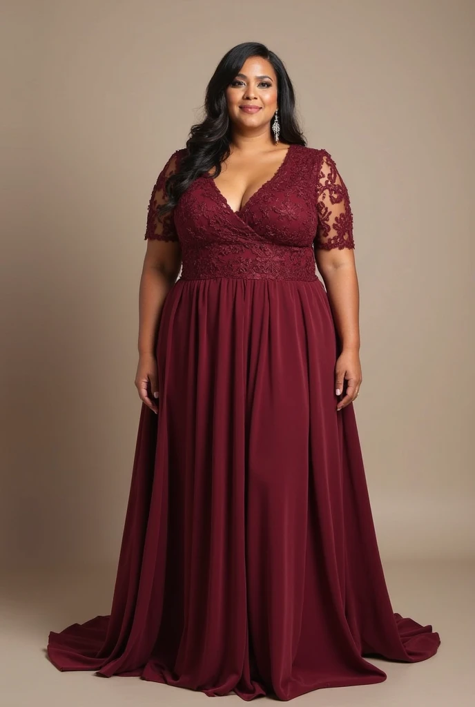 6 feet tall beautiful Indian girl with big  wearing maxi.
