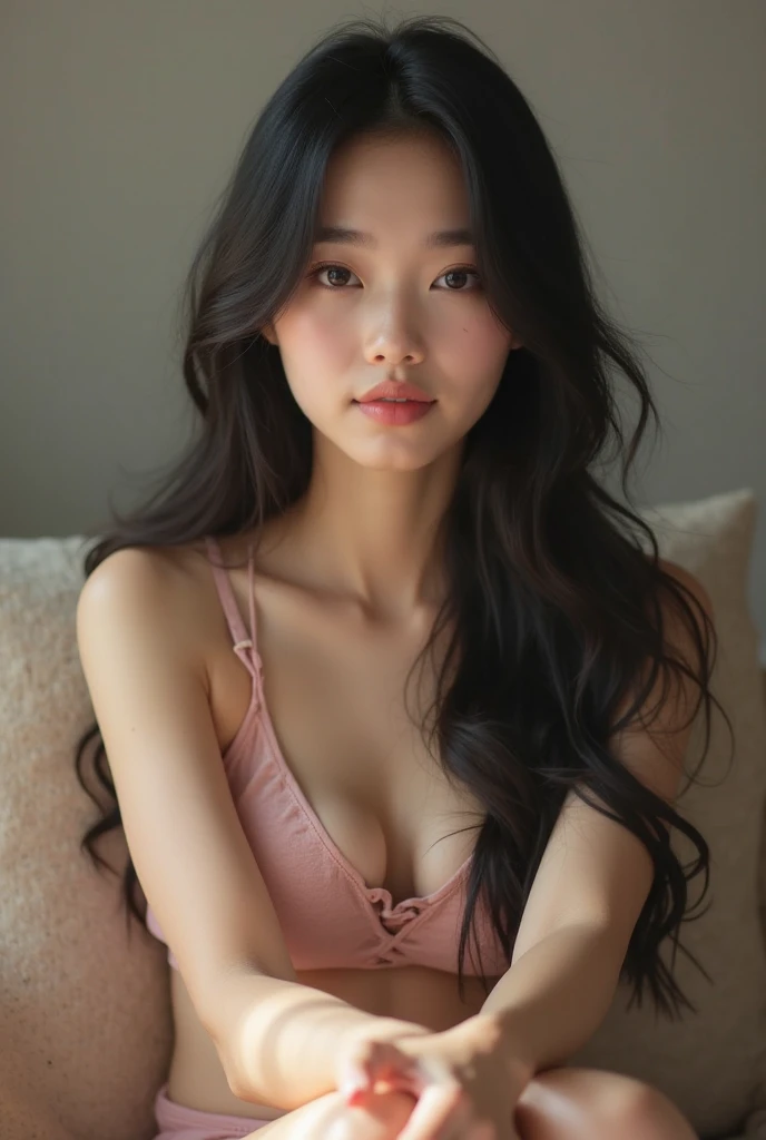 Pretty Asian women、Full body photo、Head to toe photos、Taken from about 4 meters away、ultra-realistic、The longest black hair in the world、Hair longer than Rapunzel、She has very long black hair that covers her entire body...、Hair that is shampooed every day is so beautiful、I's hair isバラの香りがして、My very long black hair makes me look sexy.、My charm is my long black hair、Long black hair is a symbol of beauty、I'I am proud of my long black hair、This long hair length and volume is admired around the world.、Her very long black hair is fanned out、Smooth black hair that flows from shoulders to floor、I have a lot of hair、Cover the entire bed with hair、Hide your hands with your long hair、Hide your fingers with your long hair、A storm of black hair about to overflow from the screen、,Full body photo,超Super long hair、naked、the most Beautiful Hair in the world、Lie on your back in bed from flower、Long hair covering her vagina,wear red lingerie flower motif,Cover the whole body with straight hair、Very beautiful face、beautifully styled black hair、Very large amounts of hair、Super long hair that accentuates femininity'sexly、Slim figure、Beautiful and shiny hair、Bright lighting、Professional Lighting、Full body photo、Black hair contest winner、the place is a bedroom from flower、My hair is reaching the floor of flower and dragging、Full of black hair、She is leaning on the bed from flower, Show off your long hair.、The bed from flower is full of hair、Long black hair covers the whole body、Super long hair、Best image quality、highest quality、Highest Resolution、Ultra-realistic photos、Full body photo、1 girl、Very beautiful face、 Real Photo、Live-action,((large breast:1.6),((pose looking back over shoulder))