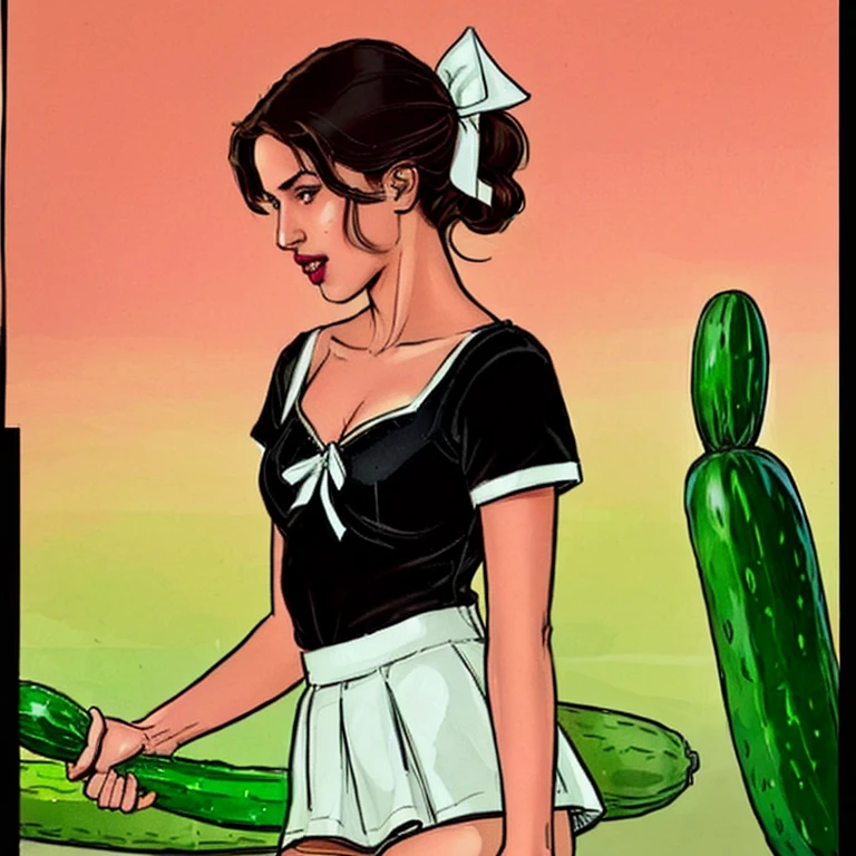 solo,1 mature maid,wet cameltoe,(from behind),sweating body,bare hips,Raise your ass,((Take a broom)),(public hair under apron), naked white apron ,((white skin)),trending on artstationh, Intricate details, Highly detailed,, intricate face details,Curvy physique, Thick body,((Mature female)),at the kitchen,vibrant, 4K, Intricate details, big breasts enchanting, Professional manufacturing, 12k resolution,(Seductive smile),Black hair, transparência de 90% nas peças de roupa