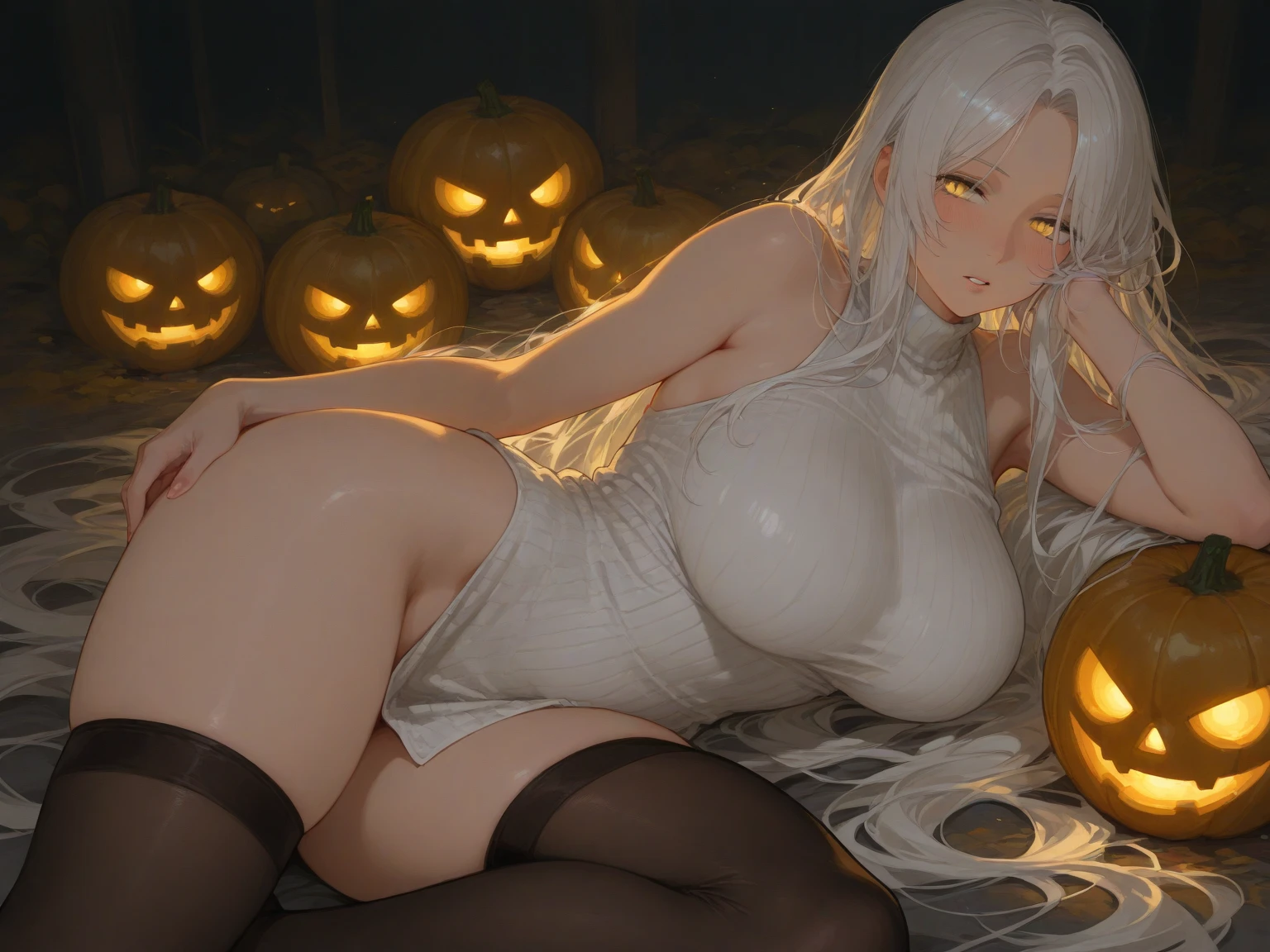 ((high detailed, best quality, 4k, masterpiece, hd:1.3)), ((best quality)), (((HD))), (((8k))), (ultraDH), (ultra HD), Snowy Forest background, snowflake pattern, red eyes, BREAK red eyes, seductive, attractive, smooth anime cg art, 36C breasts, long legs, vivid colors, detailed digital art, slim body, perfect skin, white hair, long hair, light hair, white hair, BREAK crown, cleavage, 36C cleavage, looking at viewer, BREAK looking at viewer, extremely detailed face, earrings, gem, dark white makeup lips, dark gothic eyeshadows, dark eyeshadows, white eyeshadows, white sexy lips, dark lips, very dark lips, (perfect hands, perfect anatomy), white makeup, white medium lips, white thick lips, detailed fingers, five fingers per hand, 5 fingers, (1 girl), detailed lips, detailed white lips, white painted lips, gothic painted lips, BREAK night, night sky, (breast focus), (arms outstreched:1.2), (from above:1.1), (breasts out:1.3), (off shoulder:1.1), (((lingerie))), (((boos ghosts super mario))), ((((boo ghost touches her cleavage with his tongue, boo ghost licks her cleavage))), ((((a long tongue licks her cleavage)))), ((((a long tongue touches her cleavage))), (((boo ghosts tongue on Boosette cleavage))), (((intense red eyes))), ((((boo ghost ejaculates cum on her cleavage)))), ((((boo ghost spits semen on her cleavage))))), (((covered nipples)), (((full body))), (((breasts Focus))), (((sexy legs))), (((sexy cleavage)))