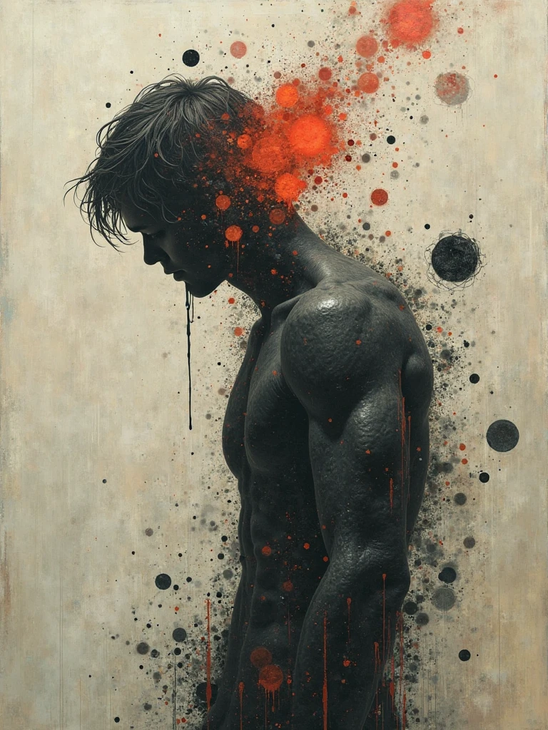 Tyler's art from the movie Fight Club