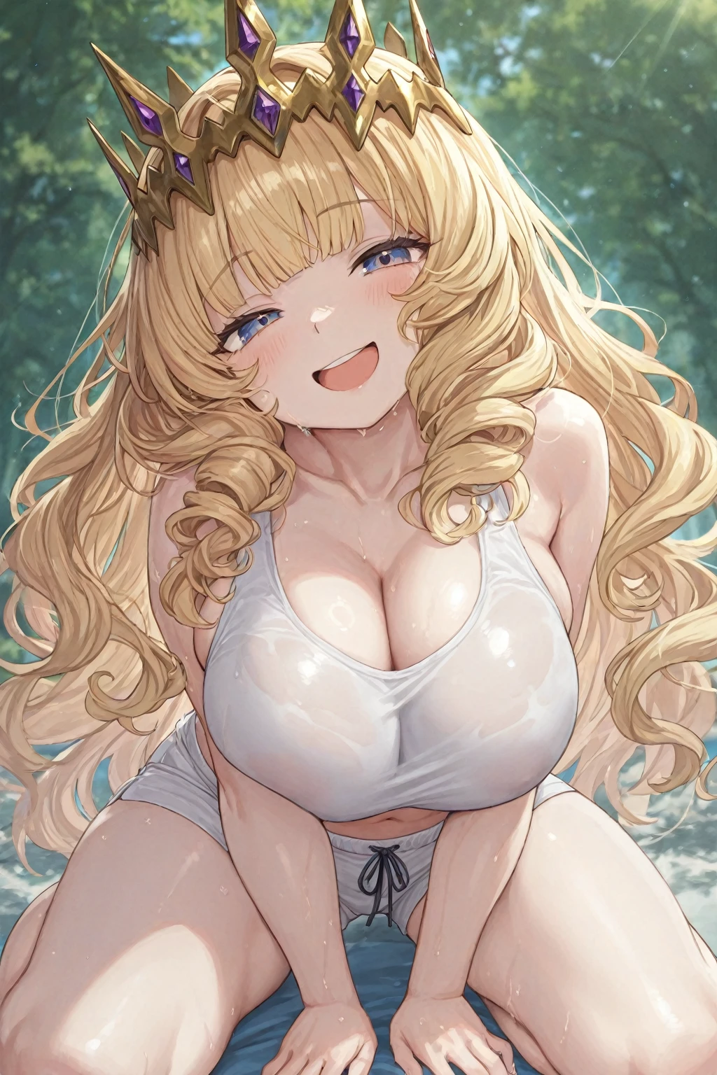 {{{{{16k,Ultra High-resolution realistic romantic kneeling photo of a neat virgin girl as pretty as a actress in sunny glass field, she is so ashamed, so embarrassed, so humiliated, The way she embarrassed herself is adorable, The more shy she is, the smaller and cuter her face becomes}}}}},{{Extremely detailed}},{{{{{dye her cheeks flush and integrated her face pretty small, thick lips, Enchanting thick gross idol's Lips}}}}},{{{{{the best glossy bang neat long, voluminous hair}}}}},{{{{{the more her bodyline and transform into a pretty girl, her bare bodyline and weist are more and more curvier and softly, Injecting her with hormones to make her body, hair, bodylines neat, Her waist so thin, All her shame turns to purity}}}}},{{{{{She's given hormones to rapidly grow her body from a  to an adult, and that's even more embarrassing}}}}},{{{{{She's given hormones that make her even more embarrassed, so embarrassed that she cowered and couldn't even open her eyes, eroticism of her sexy, attractive in her turns her hair a lewd color unthinkable from her usual purity, The bigger her tits get, the thinner her bare waist gets, tits that have grown disproportionately large for their age, Puffy tits with deep cleavage and a larger nipped-in bare waist area}}}}}
