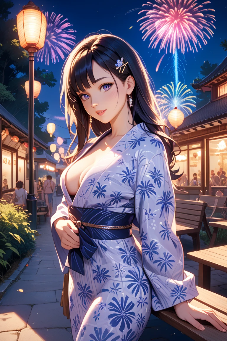 (masterpiece:2.0), (highest quality:2.0), (standing naked:1.5), (Extremely miniskirt extremely small yukata:1.5), (Ultra-thin fabric:1.5), (Super Sexy Pose:1.5), (blushing face:1.3), (barefoot:1.3), (realistic:1.5), 1 , accurate hands, embarrassed look, light smile, look at me and smile, Very cute girl, innocent face, young face, clear eyes, shining eyes, small breasts, (I can see the cleavage:1.5), (I can see my thighs:1.5), I can see my crotch, no pubic hair, whole body, beautiful skin, Super fine, highest resolution, Japanese high school student, brown hair, At the night festival