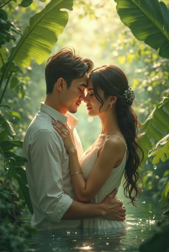 Series of images with couples