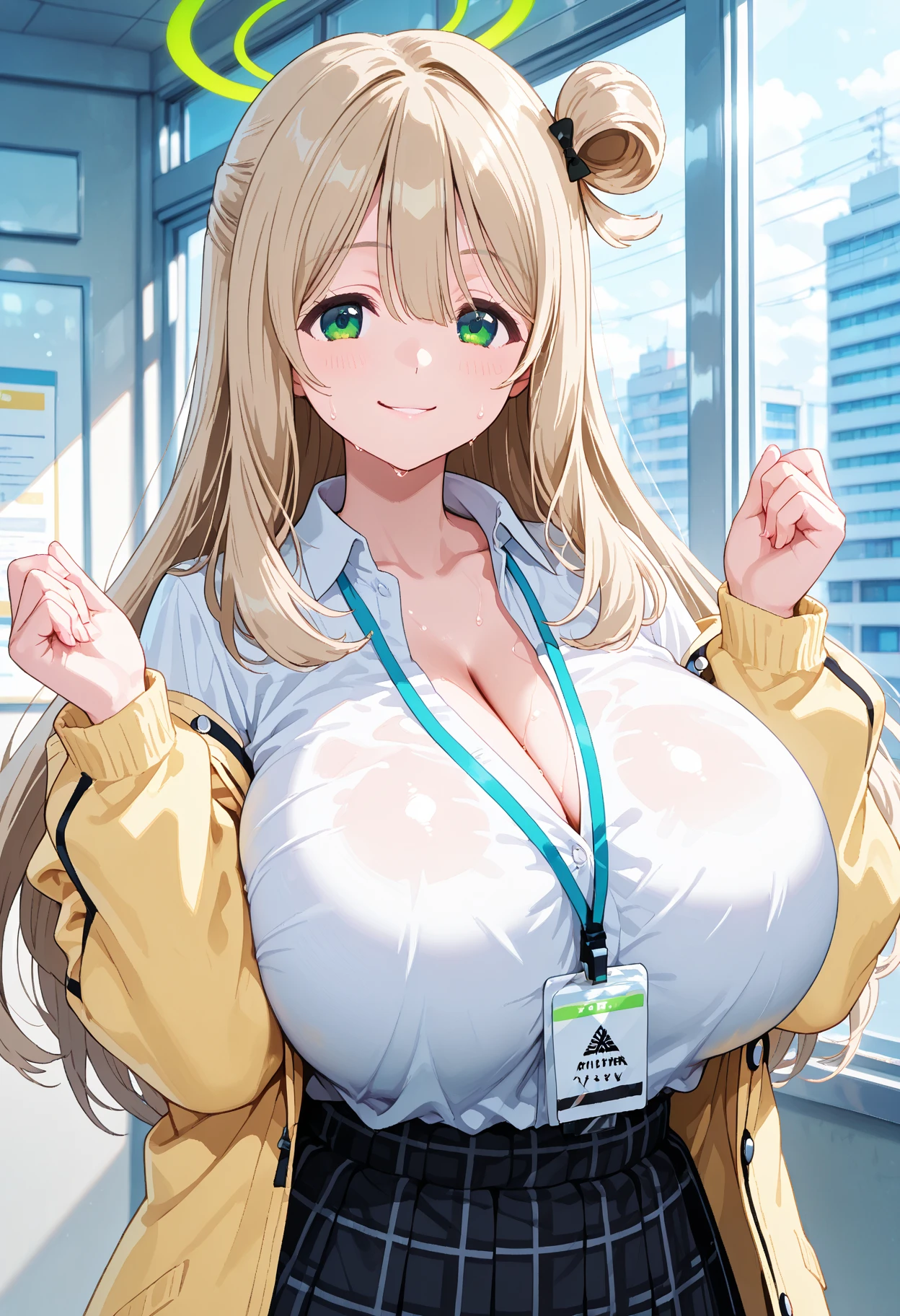 ((masterpiece, Highest quality, Anime Style, Suppressed, tape)),
((One girl, Put your arms behind your back, Hands tied)), , Girl in danger,
(Kitagawa.marin)
break girls, Highly detailed eyes, Blonde, (Huge breasts:1.3), Saggy breasts, (puppet:1.3), That's horrible, tears, Very fine needles,
break (Cleavage cut)