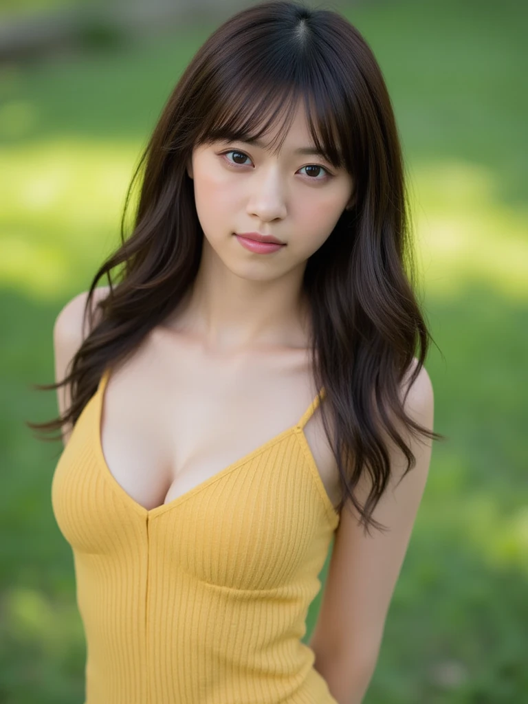((highest quality, masterpiece :1.3)), Photorealistic、Ultra-high resolution、Natural skin texture、Hyperrealism、Photograph from the knee up、Beautiful Japanese girl in her early teens、Ring Girl Costume、Larger breasts、Angry expression、Glaring at the enemy