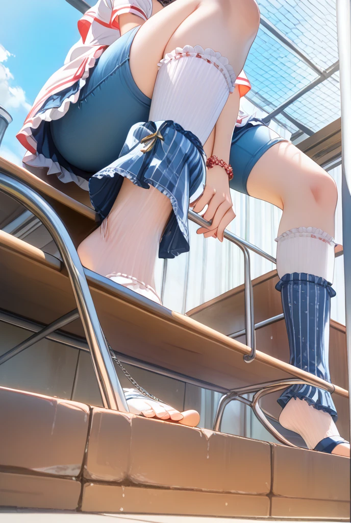 Wear shorts.