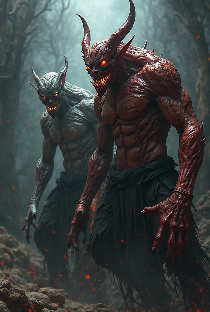 four evil beings