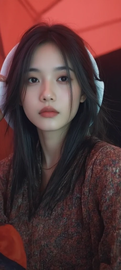 araffed asian woman in a purple sweater posing for a picture, jinyoung shin, heonhwa choe, lee ji - eun, lee ji-eun, korean girl, gorgeous young korean woman, jiyun chae, hwang se - on, beautiful south korean woman, beautiful young korean woman, jaeyeon nam, sun yunjoo, portrait of jossi of blackpink