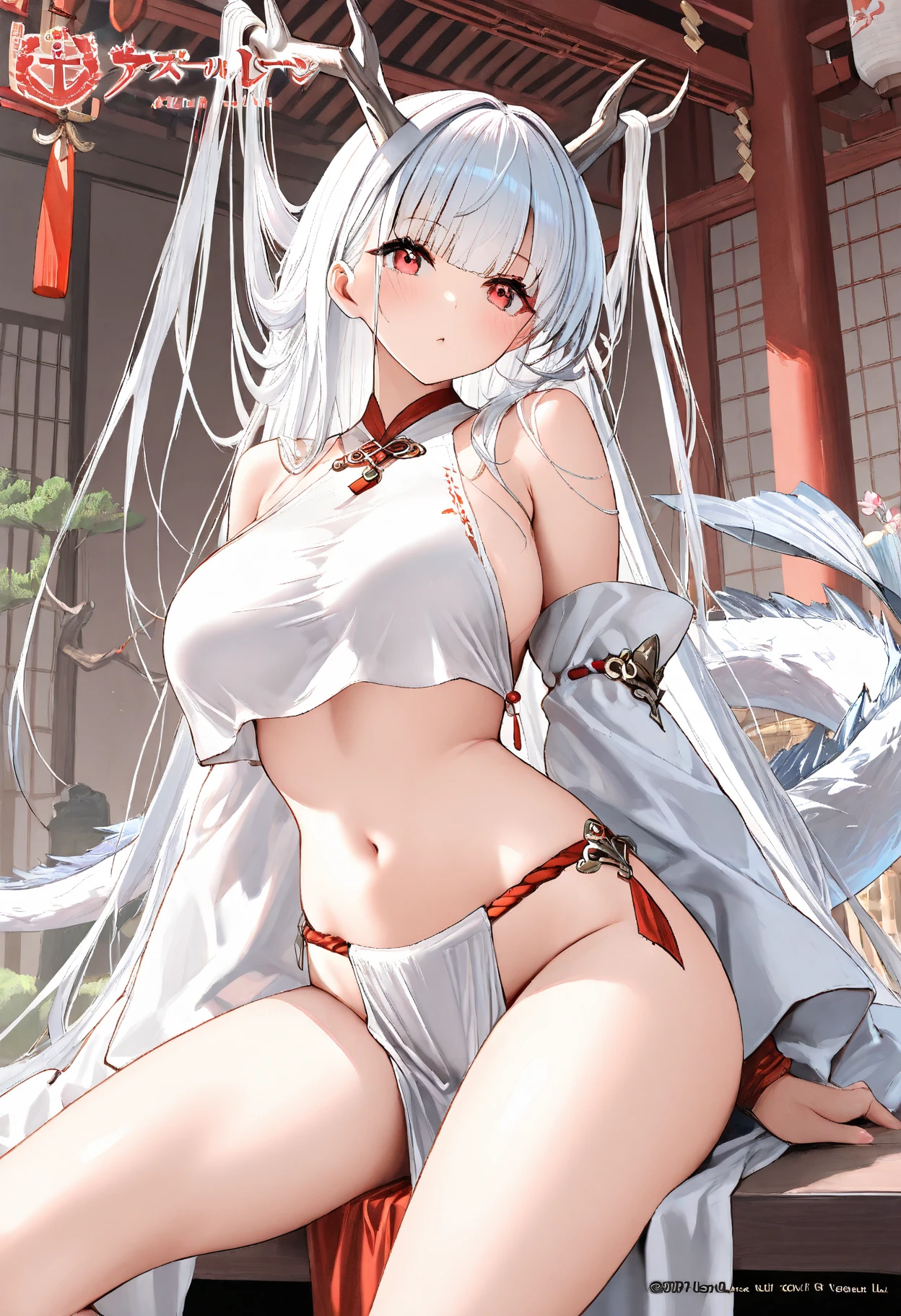 Jeizuo,illustrious, peeping at the viewer, Realistis, The whole body is in the shot, on the lap, squatt, brunette color hair, long whitr hair, thorough, large tall, Force real water, White less cloth transparent mini shirt, White transparent thong, beachside, RAWE is very detailed, ahegao, roll eyes, Be red in the face, Water runs in the mouth, Sticky tongue, Open the Leucorrhoea, very Bigger breasts,spread their legs, sexually arousing, sexual expressio, Glossy glossy skin,white skinned。 --auto