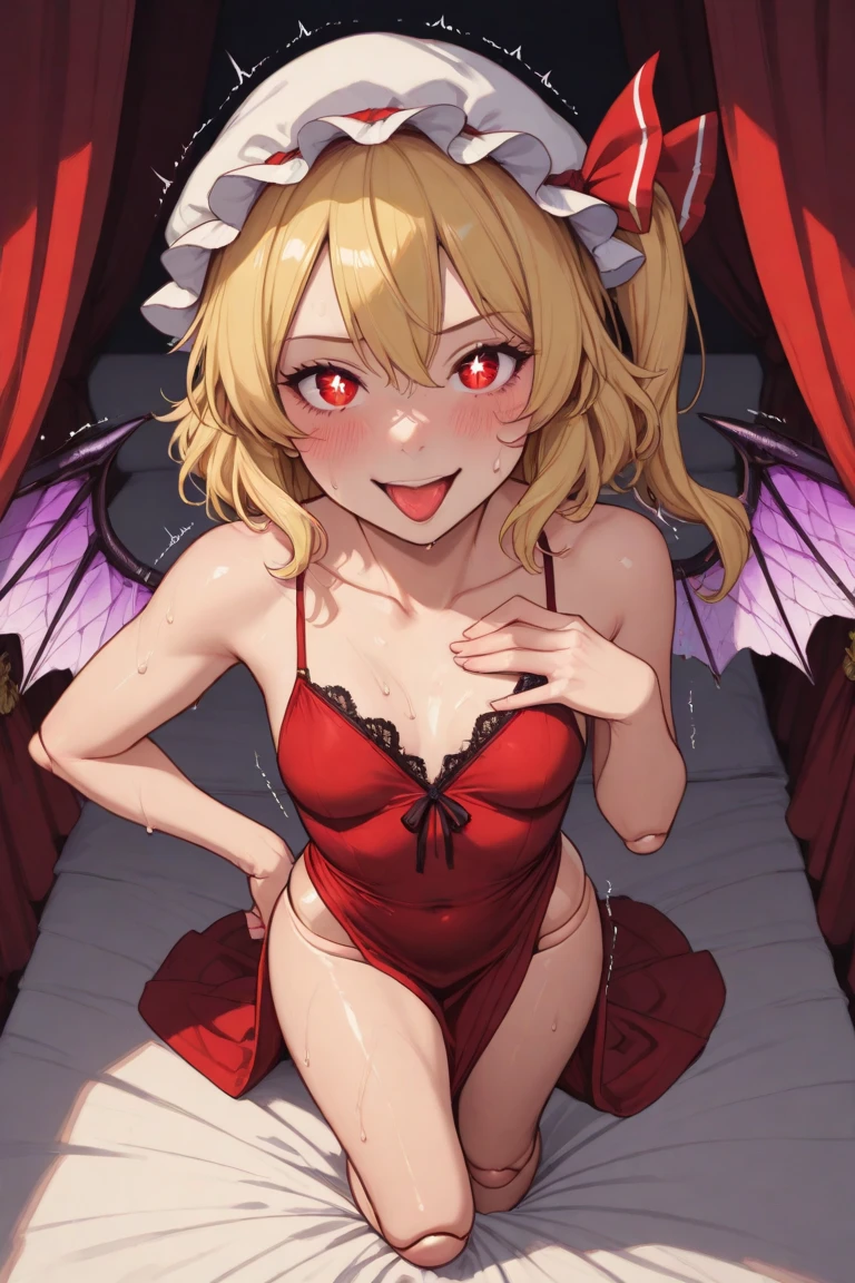 Erotic Completely naked big breasts Flandre Scarlet