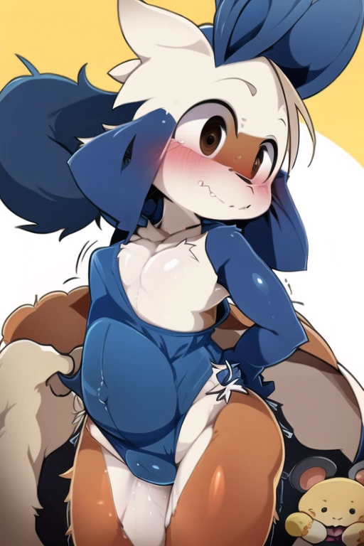 furry:, fur, tail, anthro female, female furry, detailed fur, best quality, HD, full body, anthro fennec girl, fennec girl, medium breasts, breasts, one-piece swimsuit, blue one-piece swimsuit, blush, shy, eyes closed, white pupil, full body, sexy, beautiful, lying, tan body, brown hair, short hair, happy, solo, 1girl, perfect breasts, asphyxiation, orgasm, open mouth, by wamudraws, best quality, beautiful Render art, beautiful shading, closed up, moaning, inside creature, meatwall, vore, dripping, bodily fluids, looking pleasure, pov, undulating, pulsating