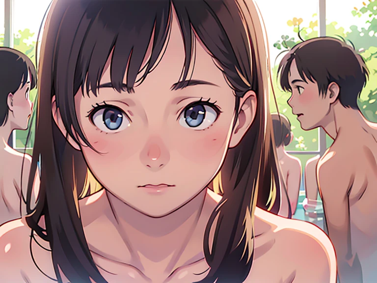 Expires in 13 days Nudist schoolgirl、((A bunch of aggressive elementary school boys surround them with hugs and push them down))、Laughter and joy、Group Selfies、in group photograph、In the tent、intense curiosity、