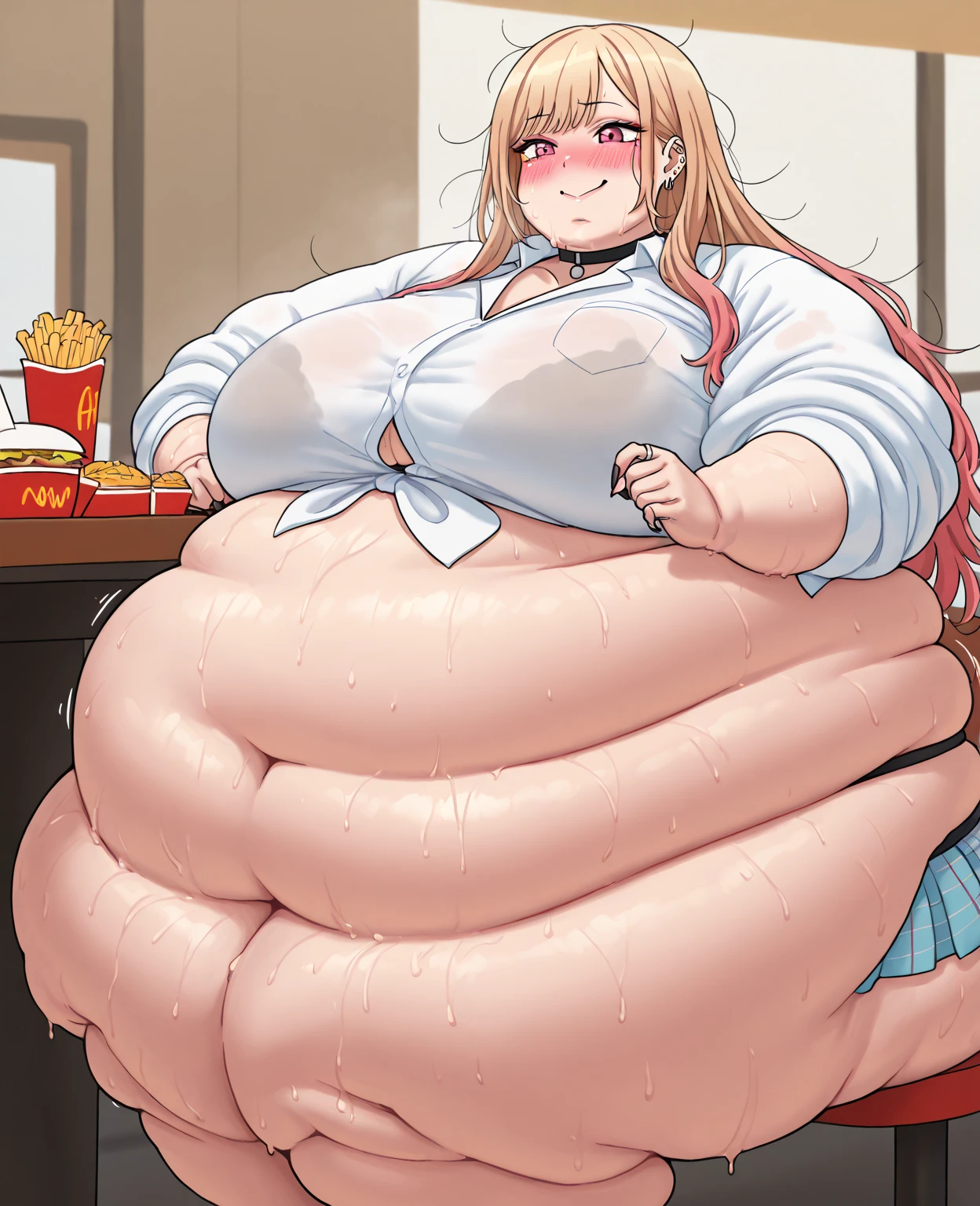 2 girls,mutiple girl,girls,1 ussbbw otaku:1.8,1 skinny girl beside ussbbw,(8k, best quality, masterpiece:1.2),1 grandma,huge breasts, sagging breasts,Morbidly Obese,twintails, grin, naughty smile, :d ,nsfw,(ecstasy:1.3) ,(slut:1.2),(vulgarity:1.3),(fucked silly:1.1),(steam:1.1),(wet:1.8),(trembling:0.8),(tears:0.7) ,(drooling:0.6),(sweat:0.8),double chin:1.3,ssbbw,huge body,big body,sitting,bed room,(tall stature:1.2),(election of pink nipples:1.2),(vulgarity:1.1),(fucked silly:1.1),(steam:1.1),(wet:1.1),(trembling:1.1),immobile blob fattest,fattest arm roll,fattest leg roll,gothic-lolita,adult,tall,sad, grin, squint smile,masturbation,siblings,(age difference:1.3),body shape difference:1.3,Massive amounts of junk dusty food, feeder