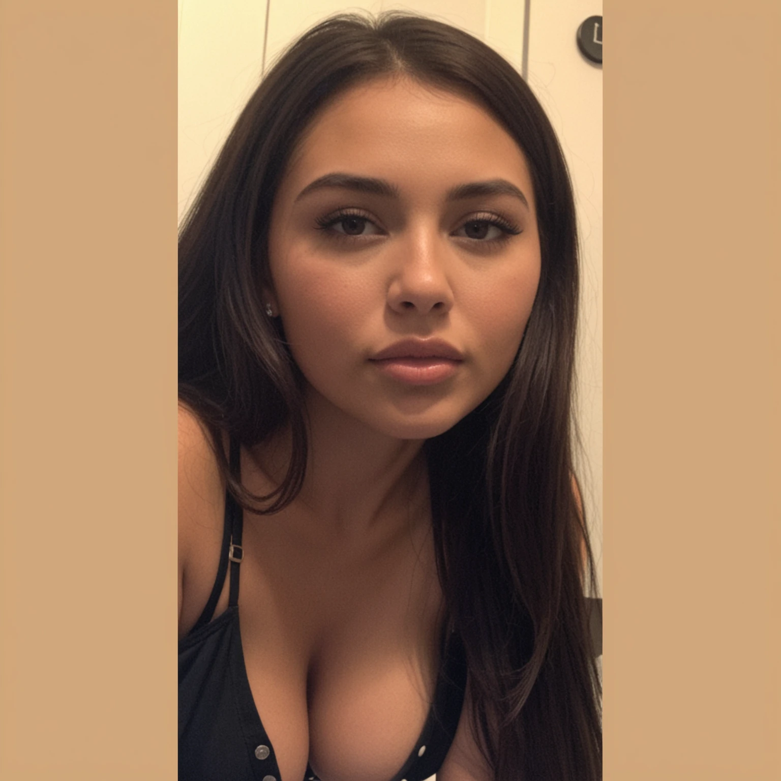 NSFW, Mulheres, Pele castanha clara, Longos cabelos castanhos, Instagram