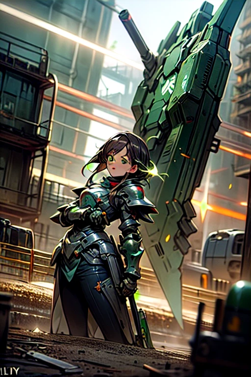 1female\(cute,kawaii,small kid,short hair,hair color neon,hair clip,eye color cosmic,big eyes,pale skin,extremy white skin,glossy body,futuristic costume,(open stomach:1.0),(cute pose:1.6)\),background\(at noisy city,neon lights,outside,night,skyscraper\), BREAK ,quality\(8k,wallpaper of extremely detailed CG unit, ​masterpiece,hight resolution,top-quality,top-quality real texture skin,hyper realisitic,increase the resolution,RAW photos,best qualtiy,highly detailed,the wallpaper,cinematic lighting,ray trace,golden ratio\),(dynamic angle:1.5),from below